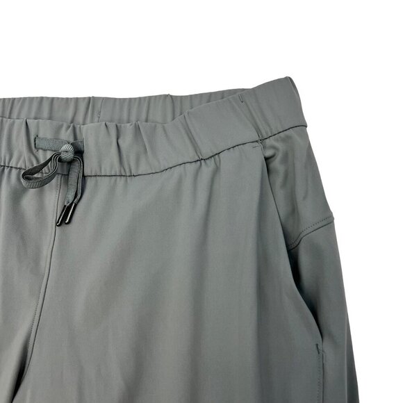 G Gradual Women’s Drawstring Straight Leg Pants Gray L NWT Sport Lounge - Picture 3 of 9